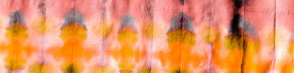 Nude Hippie Tye Dye. White Ink Splatter. Beige