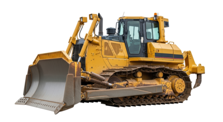 Isolated Bulldozer