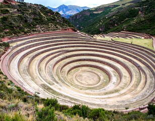 Ancient circular terraced fields (1)