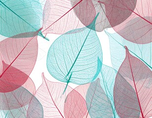 Delicate, translucent leaves