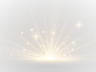 PNG abstract sunlight line with shining glow and shimmering dust combined with black backlight and realistic fire flash for luxurious holiday template and sparkling explosion element