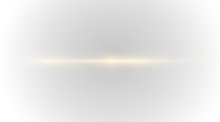 PNG horizontal stripes of neon light with glittering orange flash and shining beam glow perfect for entertainment background, space illustration or golden sunburst sparkle and energy concept