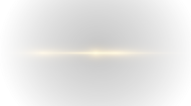 PNG horizontal stripes of neon light with glittering orange flash and shining beam glow perfect for entertainment background, space illustration or golden sunburst sparkle and energy concept