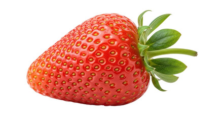 Isolated strawberry
