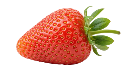 Isolated strawberry