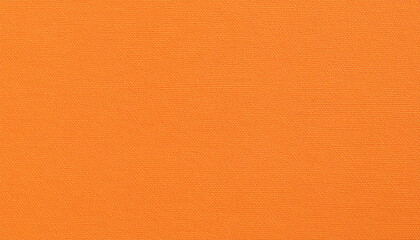 オレンジのリネン布の背景素材