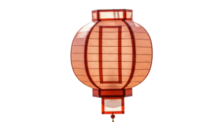 Isolated Chinese Lantern