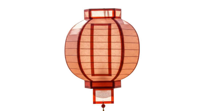 Isolated Chinese Lantern