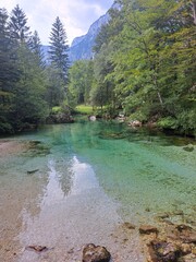 river in the mountains