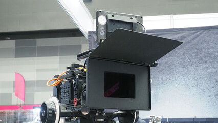 a professional camera film  for video or movie.