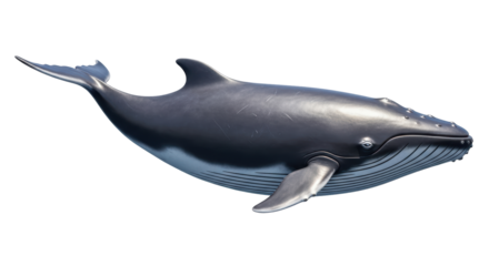 Isolated Humpback Whale