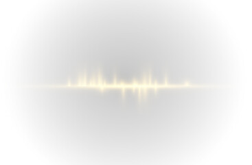 PNG bright laser line with sparkle and glistering glow in orange and gold colours ideal for...
