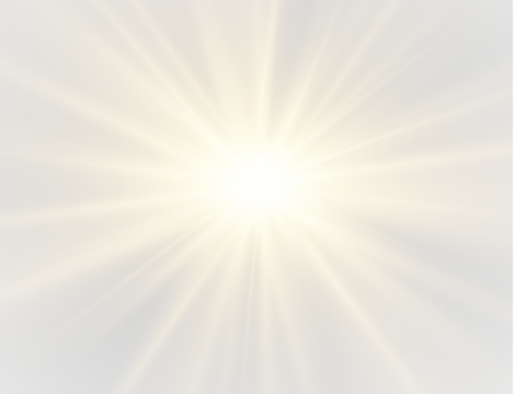 PNG transparent background with pink glow, lens flare, golden spark and magical sunbeam featuring burst of light, warm radiance, optical rays and shiny effect for brilliant design concept