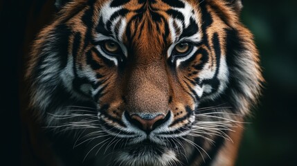 Realistic animal portrait in 4k resolution with cinematic color grading and moody atmosphere, stunning and detailed lifelike wildlife photography for captivating wallpaper and creative digital art bac