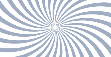  Simple  background with blue stripes. Sunburst radial vector.