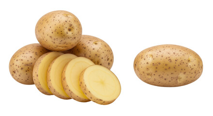 Isolated potatoes