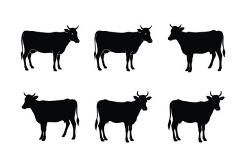 Silhouette Cow  Bundle
