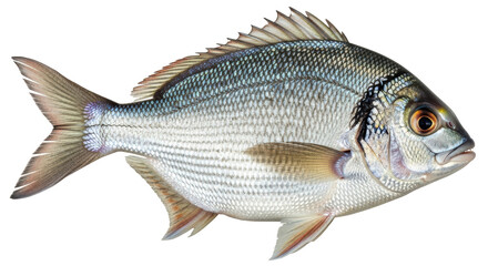 Isolated Silver Fish