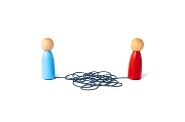 Tangled relationships between people. Negotiations and conflict resolution. Team communication....