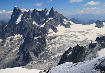 Les Grandes Jorasses Dentant Dans