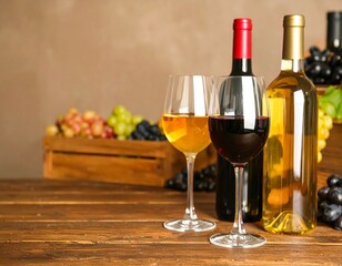 Obraz premium red wine