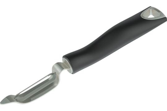 Swivel Vegetable Peeler, transparent background