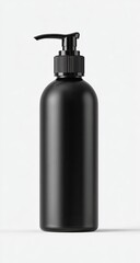 Matte black pump bottle (2)