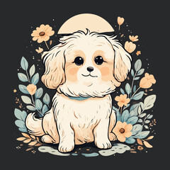 Cute Dog Design Very Cool