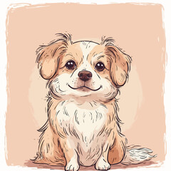 Cute Dog Design Very Cool