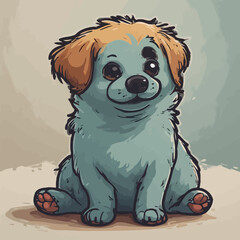 Cute Dog Design Very Cool