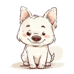 Cute Dog Design Very Cool