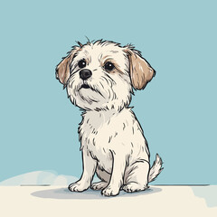 Cute Dog Design Very Cool