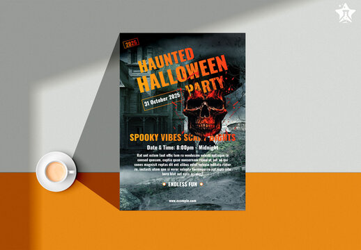 Halloween Party Flyer