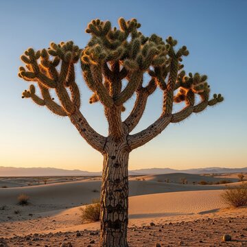 big katus tree in the desert