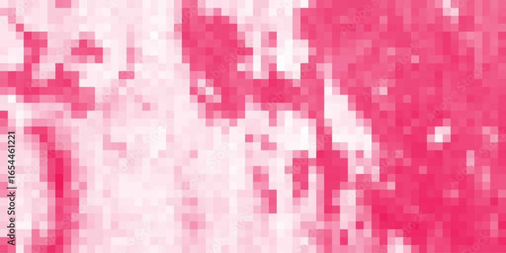 Aufkleber abstract pink pixelated background with varying tones ideal for modern design and digital visuals