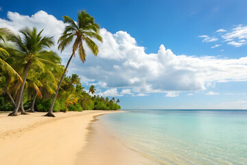 Obraz premium Tropical Beach Paradise Travel Guide