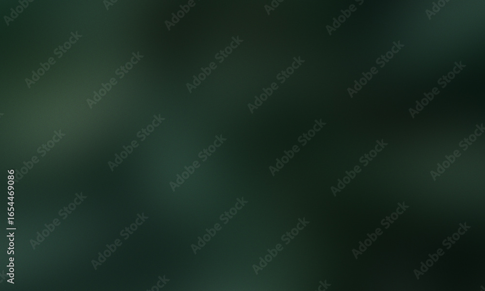 Poster dark green blurred background, perfect for adding text or as a backdrop grainy gradient background