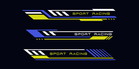 Fototapeta premium livery sport racing design