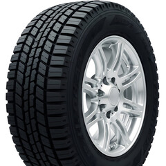 Obraz premium High-Performance All-Season Tire with Aggressive Tread Pattern for Optimal Grip and Traction