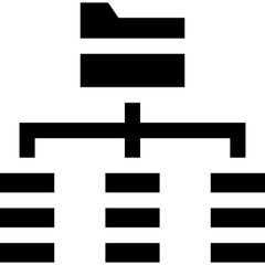 Fototapeta premium Sitemap Icon