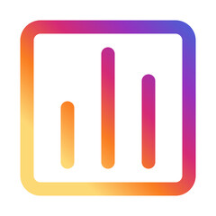 Creator Tools Social Media Line Gradient Style Vector Icon