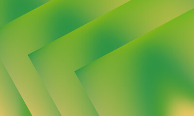 Vibrant green gradient abstract background with smooth diagonal stripes and subtle shadows creating depth and a modern aesthetic