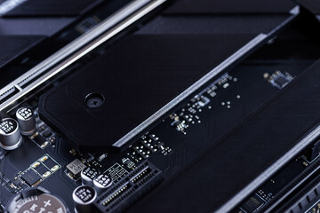digital microcircuit background technology motherboard
