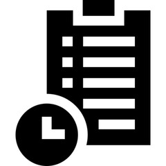 Study Plan Vector Icon