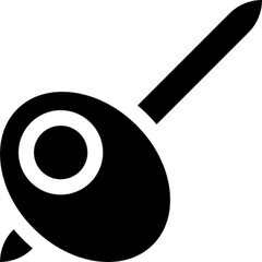 Stuffed Olive Vector Icon