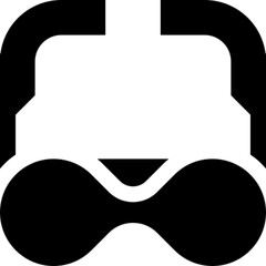 Stylish Sunglasses Vector Icon