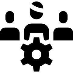 Team Meeting Vector Icon