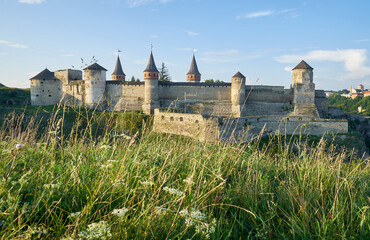 ancient fortress castle in Ukraine
