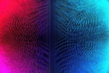 Abstract design with vibrant gradients and geometric patterns