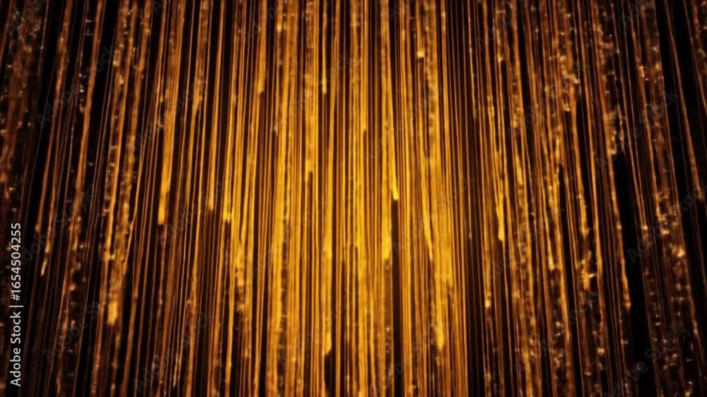 Poster abstract gold lines background for motion graphics and visual effects